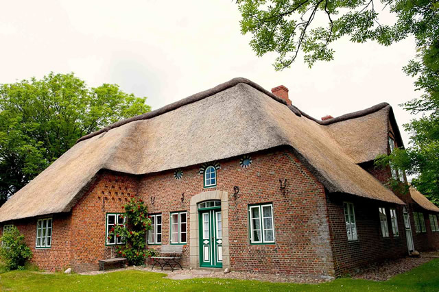 Típica casa frisia